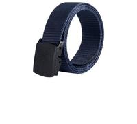 RYQZHHY Cinturón Lona 3 Piezas Correas De Nailon Tela Lona Correa Cintura Pantalones Vaqueros Casuales Accesorio A Juego Diario(110,ROYAL BLUE)