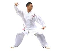RYQZHHY Traje De Tai Chi Uniforme de Tai Chi satén, cinturón Ejercicios, Ropa Wushu y Kungfu, Traje Wing Chun for Artes Marciales(Color: 4,160)