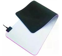 RYRA cool shiny blank large mouse pad super large rubber cloth desktop electric office games mouse pad RGB thickened anti-skid