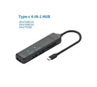 RYRA USB-C 3.0 HUB splitter hub SD/TF card reader one to four docking stations Multifunctional