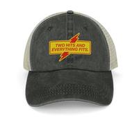 RYRFBFF Gorra de béisbol, Dos Golpes y Todo Encaja. En Regalos de condecoración Deportiva para niños y Mujeres para Hombres Militares