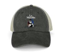 RYRFBFF Gorra de béisbol Les Miserables Pesca Mona Icono de Hombre de Lujo para Hombre Regalos de decoración Deportiva Femenina