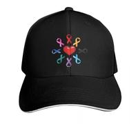 RYRFBFF Gorra de béisbol Neutra Encuentra una Cura Sombrero de Lujo para Hombres de Gran tamaño Montañismo para Mujeres Hombre Adecuado para Todas Las Estaciones Regalos de decoración Deportiva