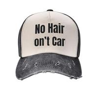 RYRFBFF Gorra de béisbol Sin Pelo, no me Importa Playa Personalizada Trucker Women's For The Sun Regalos de decoración Deportiva Masculina