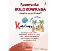 Rysowanka kolorowanka KAPIBARY DOOKOŁA ŚWIATA Vol. 3 Zwiedzanie słynnych znanych zakątków świata!: Kolorowanka dla dzieci od 5 roku życia z ... i policz” oraz pełnymi przygód wyzwaniami.