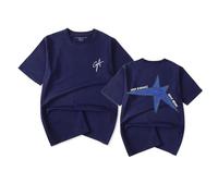 RYSXJLX Gracie Abrams Good Riddance Camiseta The Secret of Us Tour Merch para mujeres y hombres, camiseta informal de manga corta, azul marino, XXL