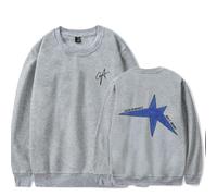 RYSXJLX Gracie Abrams Good Riddance Sudadera de manga larga con cuello redondo The Secret of Us Tour Merch unisex retro clásica, gris, S