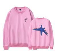 RYSXJLX Gracie Abrams Good Riddance Sudadera de manga larga con cuello redondo The Secret of Us Tour Merch unisex retro clásica, rosa, XS