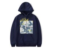 RYSXJLX Gracie Abrams Merch Risk The Secret of Us - Sudadera con capucha, unisex, retro, moderna, clásica, manga larga, azul marino, XS