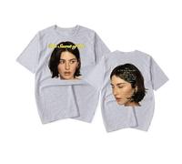 RYSXJLX Gracie Abrams Merch The Secret of Us 2024 - Camiseta informal de manga corta para mujer y hombre, gris, 36