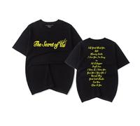 RYSXJLX Gracie Abrams Merch The Secret of Us - Camiseta informal de manga corta para mujer y hombre, Negro, XS
