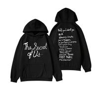RYSXJLX Gracie Abrams Merch The Secret of Us Tour - Sudadera con capucha, unisex, retro, a la moda, clásica, de manga larga, Negro, M