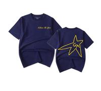 RYSXJLX Gracie Abrams The Secret of Us Close to You - Camiseta de manga corta para mujer y hombre, azul marino, S