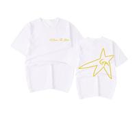 RYSXJLX Gracie Abrams The Secret of Us Close to You - Camiseta de manga corta para mujer y hombre, blanco, M