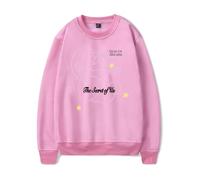 RYSXJLX Gracie Abrams The Secret of Us Star and Moon Sudadera 2025 de manga larga para mujer y hombre, rosa, S