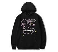 RYSXJLX Gracie Abrams The Secret of Us Star and Moon Sudadera con capucha para mujer y hombre, manga larga, Negro, S