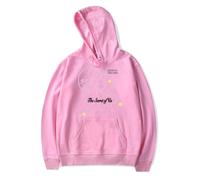 RYSXJLX Gracie Abrams The Secret of Us Star and Moon Sudadera con capucha para mujer y hombre, manga larga, rosa, S