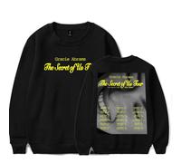 RYSXJLX Gracie Abrams The Secret of Us Tour 2024 - Sudadera unisex de manga larga con cuello redondo, retro, clásica, Negro, L