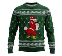 RYTEJFES Jersey Navidad Familia Jersey Navideño Hombre Navideño Pareja Ropa Navideña Sudadera Navideña Hombre Sudadera Navidad Ropa Camisola Natal De Sudaderas Navideñas Familiares Reno Feo Sueter De