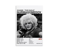 RYTRHNCV Khabib - Póster de Nurmagomedov en lienzo estético para pared, decoración del hogar, dormitorio, sala de estar, 30 x 45 cm, estilo sin marco