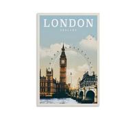 RYTRHNCV Póster de viaje vintage de Londres 0bf0118539d6efbb1e1fcba0b587ad38 pósteres estéticos en lienzo para decoración del hogar para dormitorio, sala de estar, estilo 30 x 45 cm