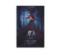 RYTWQRWE Baba YagaTerror of The Dark Forest Posters - Póster estético para pared, lienzo vintage, pintura decorativa para sala de estar, dormitorio, 20 x 30 cm, estilo sin marco
