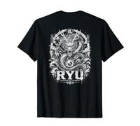 Ryu Dragon of Storms Mito del dragón japonés Camiseta