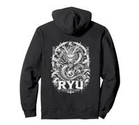 Ryu Dragon of Storms Mito del dragón japonés Sudadera con Capucha