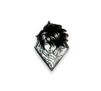 Ryuk - Alfileres esmaltados de anime japonés Ryuk & Kira, llavero y mercancía, Zinc, Esmalte duro