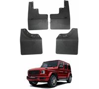RYUNMP 4 Guardabarros Delanteros y Traseros de Goma para Benz Clase G (G500, G63, G55, años 2019 a 2023)