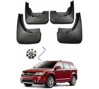 RYUNMP 4 Guardabarros Delanteros y Traseros de Goma para Dodge Journey (2010-2022)