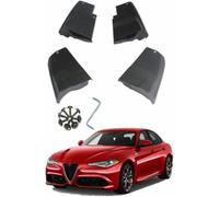 RYUNMP 4 Guardabarros Delanteros y Traseros de Goma para Giulia 2017-2021.