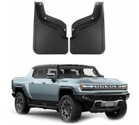 RYUNMP 4 Guardabarros Delanteros y Traseros de Goma para Hummer EV 2022-2025.