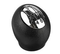 RYUNMP Pomo de Palanca de Cambios de Cuero ABS, Palanca de Cambios, Palanca de Cambios, Balonmano para Renault Megane Scenic Laguna Espace 5 6 velocidades