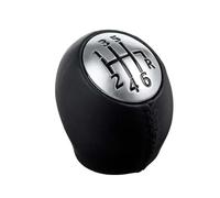 RYUNMP Pomo de Palanca de Cambios de Cuero ABS, Palanca de Cambios, Palanca de Cambios, Balonmano para Renault Megane Scenic Laguna Espace 5 6 velocidades
