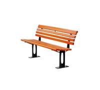 RYUQW3RE Bancos para terraza Banco de Parque for Exteriores con Respaldo: Silla de jardín Resistente for Patios, Jardines y Espacios públicos