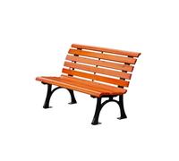 RYUQW3RE Bancos para terraza Banco de Parque for Exteriores con Respaldo: Silla de jardín Resistente for Patios, Jardines y Espacios públicos