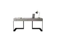 RYUQW3RE Escritorio de computadora Escritorio de Pizarra de Roca for el hogar, Mesa de PC Sencilla for Oficina pequeña, Escritorio de Pizarra de Roca, Mesa de PC for Escritorio pequeño(140CM)