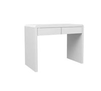 RYUQW3RE Escritorio de computadora Escritorio for el hogar, Dormitorio, Mesa de Maquillaje, tocador Minimalista Moderno Blanco con cajones Dobles for PC(120cm)