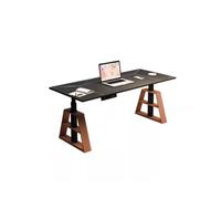 RYUQW3RE Escritorio de computadora Mesa elevadora eléctrica for Juegos de Escritorio, Banco de Trabajo de Madera Maciza, Escritorio de Oficina, Estudio, Uso doméstico(160cm)