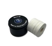 Ryuroll 5X Esparadrapo de Dedos Blanco 1 cm x 10 m (total 50m) - Vendaje Dedos, Cintas para Dedos, Cinta Adhesiva Deportiva, Protección Dedos, Escalada, BJJ, MMA, Grappling, Judo