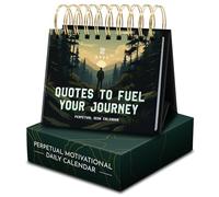 RYVE Calendario motivacional para hombre, con más de 365 citas inspiradoras, decoración de oficina para hombres, accesorios de escritorio de oficina