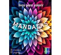 RYVE Livro de colorir para adultos - 30 mandalas exclusivas para relaxamento e alívio do estresse.: Livros de colorir mandala para adultos relaxamento.