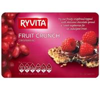 Ryvita Fruit Crunch Crujiente 200 g (Paquete de 10)