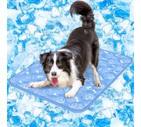 Rywell Dog Cooling Mat 2.0 36 * 27 Espesar Alfombrilla de enfriamiento para perros grandes Interna impermeable y endotrmica que cambia de color
