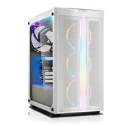 Ryzen 7 9800X3D - Ordenador de sobremesa para videojuegos de gama alta, color blanco, NVIDIA RTX 5080 16 GB, 32 GB DDR5, SSD M.2 de 1 TB, refrigeración por agua MSI, Win 11 Pro, elegante construcción