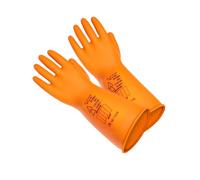 RZ TOOLS | Guantes Electricista Aislantes De 1000V | De Uso Profesional | Protección Dieléctricos Clase 0 | Guantes De Protección Para Trabajo | Duraderos Y Resistente| Color Naranja | Talla M
