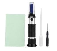 RZ120 Handheld Brix Refractómetro Probador de azúcar para la cerveza Jugo de fruta de vino 0-32% ATC