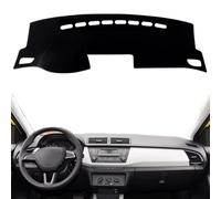 RZAPCTPB Compatible con Skoda Fabia 2015-2020, cubierta de salpicadero, cubierta de salpicadero, cubierta interior de salpicadero, accesorios de coche