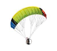 RZARDFLAMR Parapente de acrobacias RC de 2.4 G con envergadura de 1.8 m, diseño plegable portátil, largo tiempo de vuelo y sistema de estabilización avanzado para aventuras al aire libre, regalo para